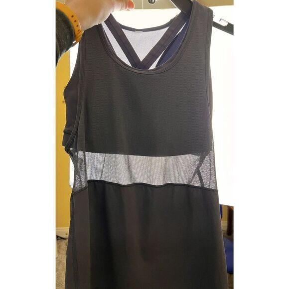 Lululemon Sports Bra Tank Sheer Panel Size 4 Purple - Picture 8 of 8